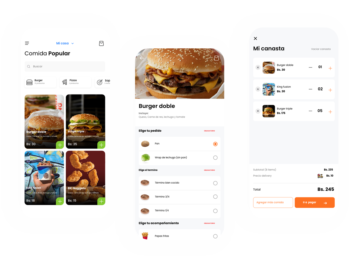 Taller or food app